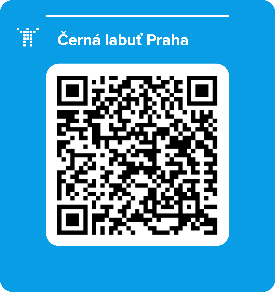 Černá labuť Praha