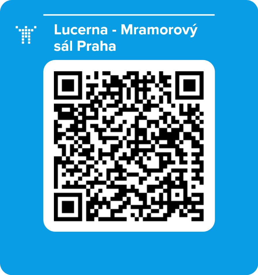 Lucerna - Mramorový sál Praha