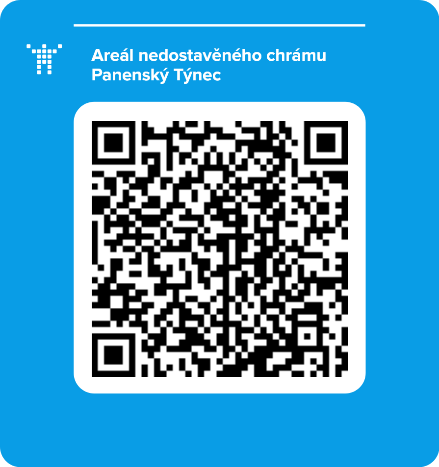 Areál nedostavěného chrámu Panenský Týnec