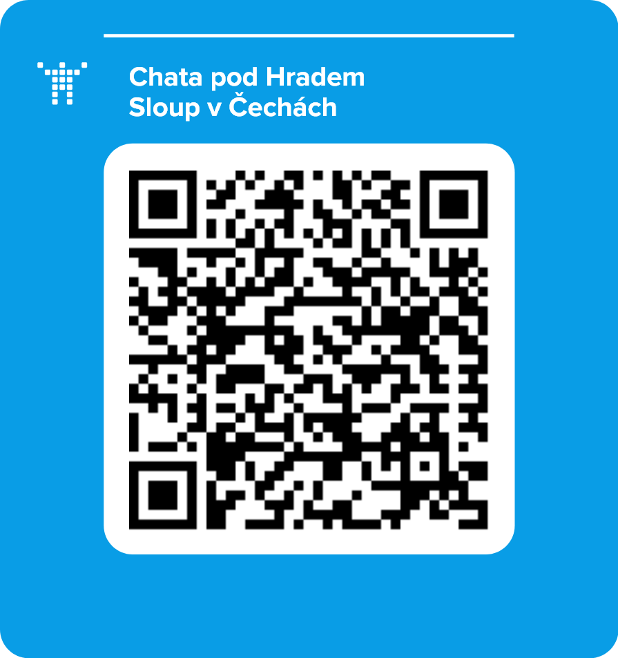 Chata pod Hradem Sloup v Čechách