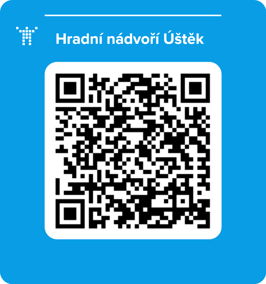 Hradní nádvoří Úštěk