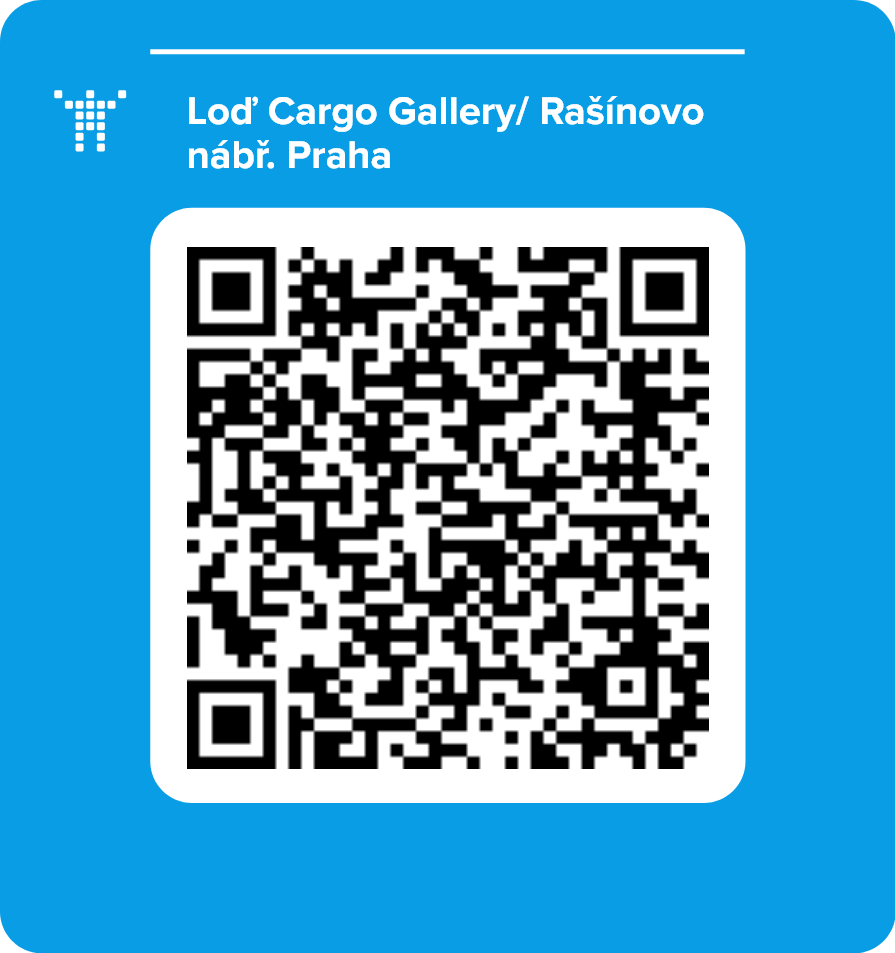 Loď Cargo Gallery/ Rašínovo nábř. Praha
