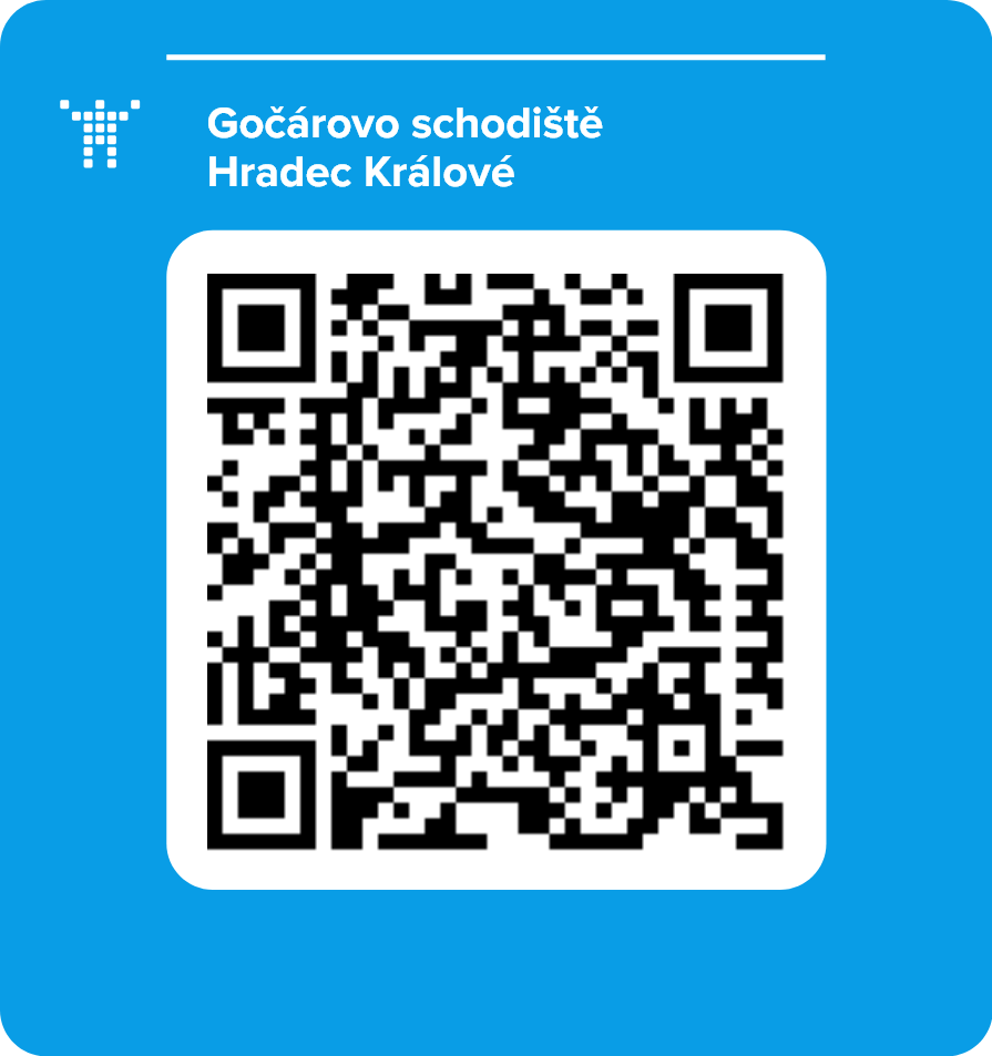 Gočárovo schodiště Hradec Králové