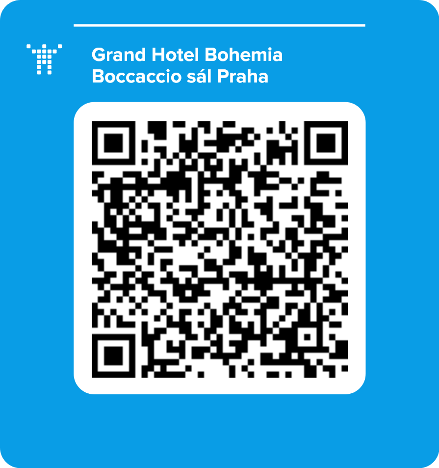 Grand Hotel Bohemia Boccaccio sál Praha