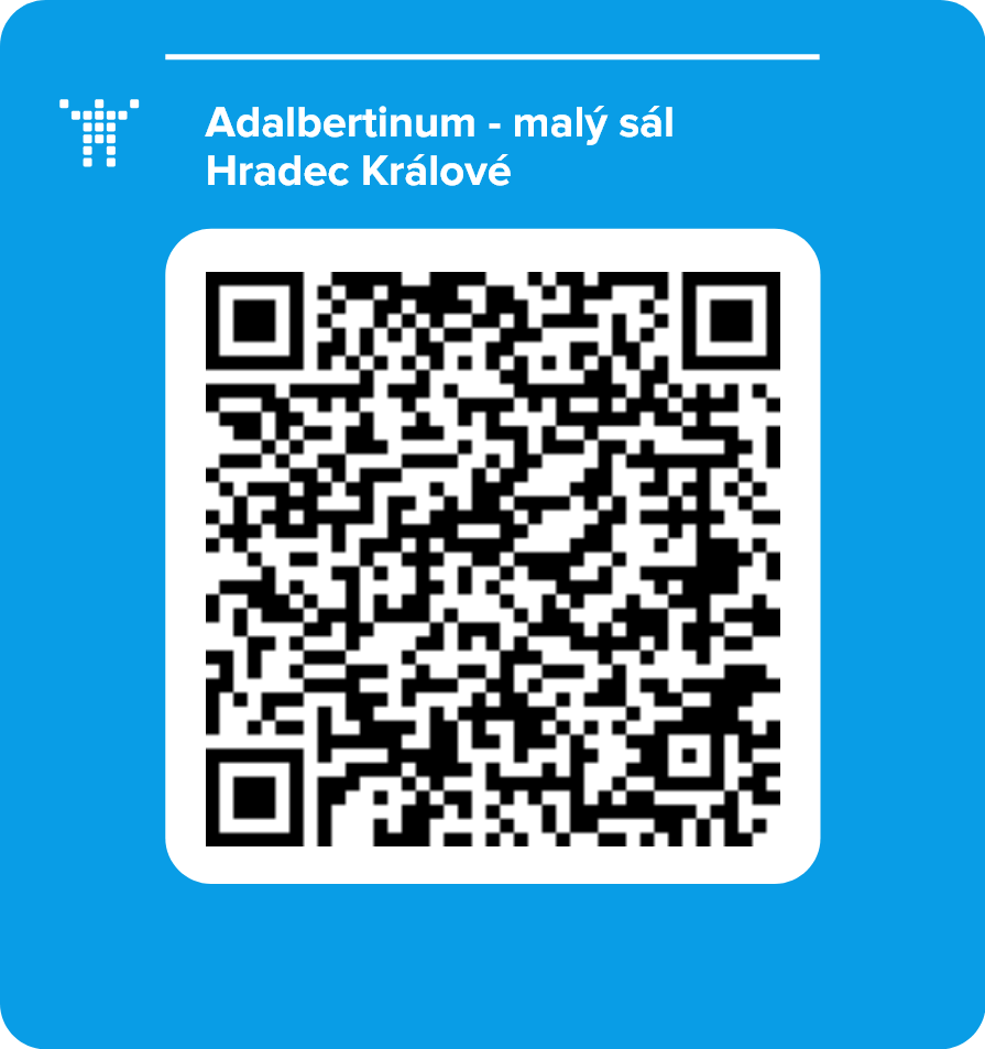 Adalbertinum - malý sál Hradec Králové