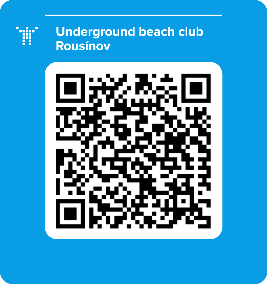 Underground beach club Rousínov