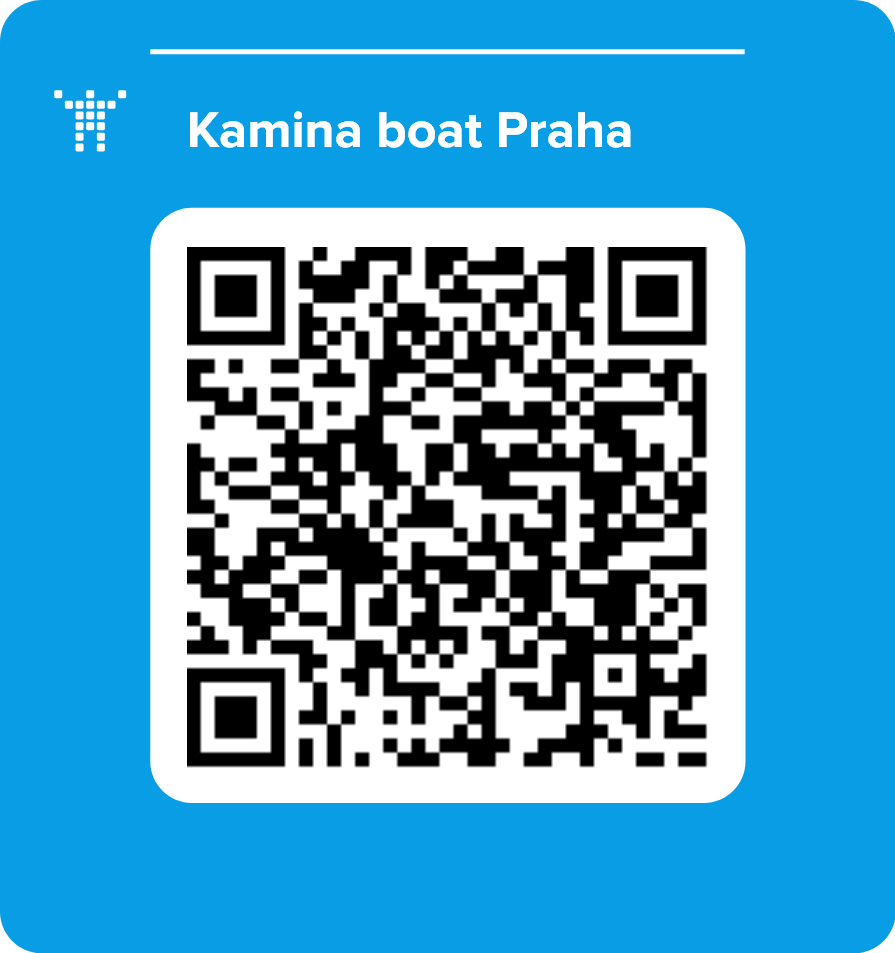Kamina boat Praha