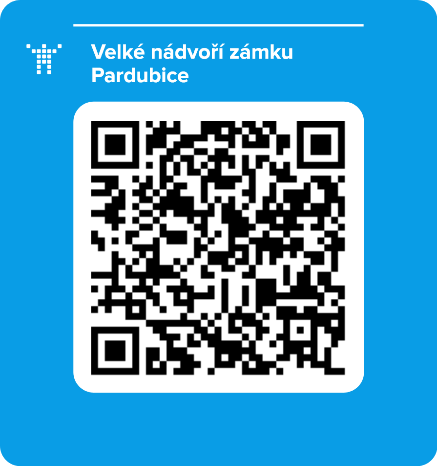 Velké nádvoří zámku Pardubice