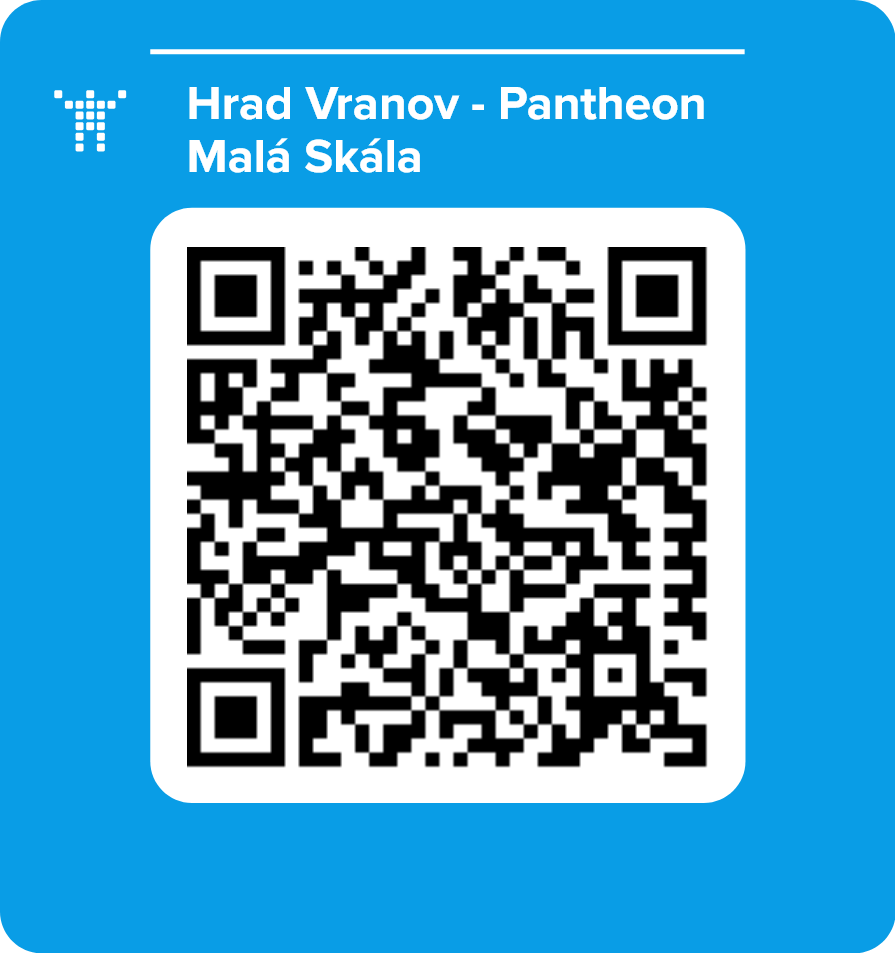 Hrad Vranov - Pantheon Malá Skála
