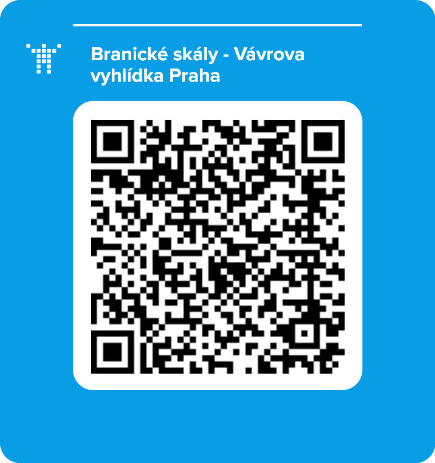 Branické skály - Vávrova vyhlídka Praha