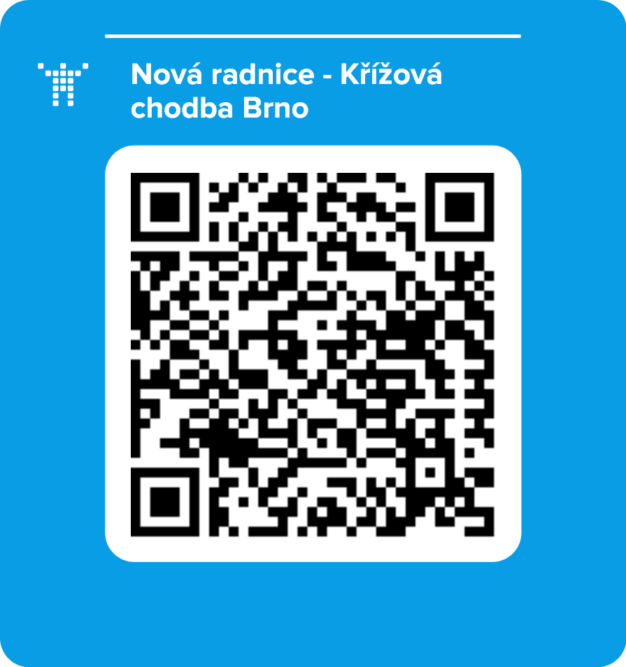 Nová radnice - Křížová chodba Brno