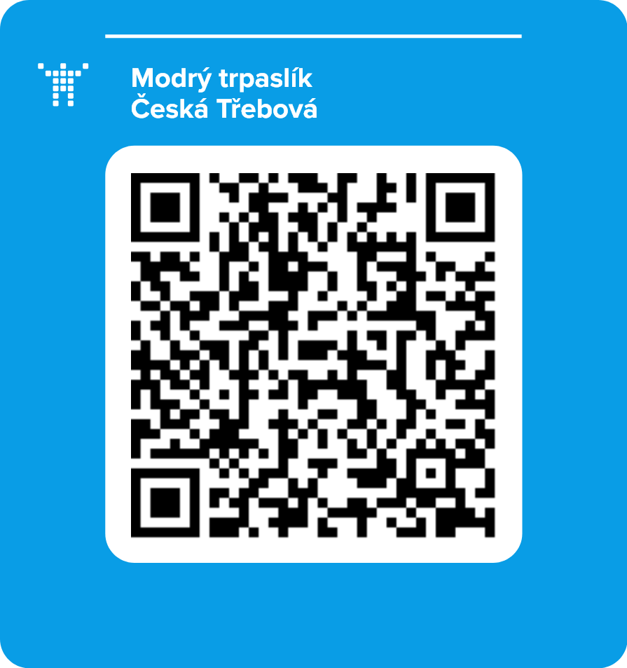 Modrý trpaslík Česká Třebová