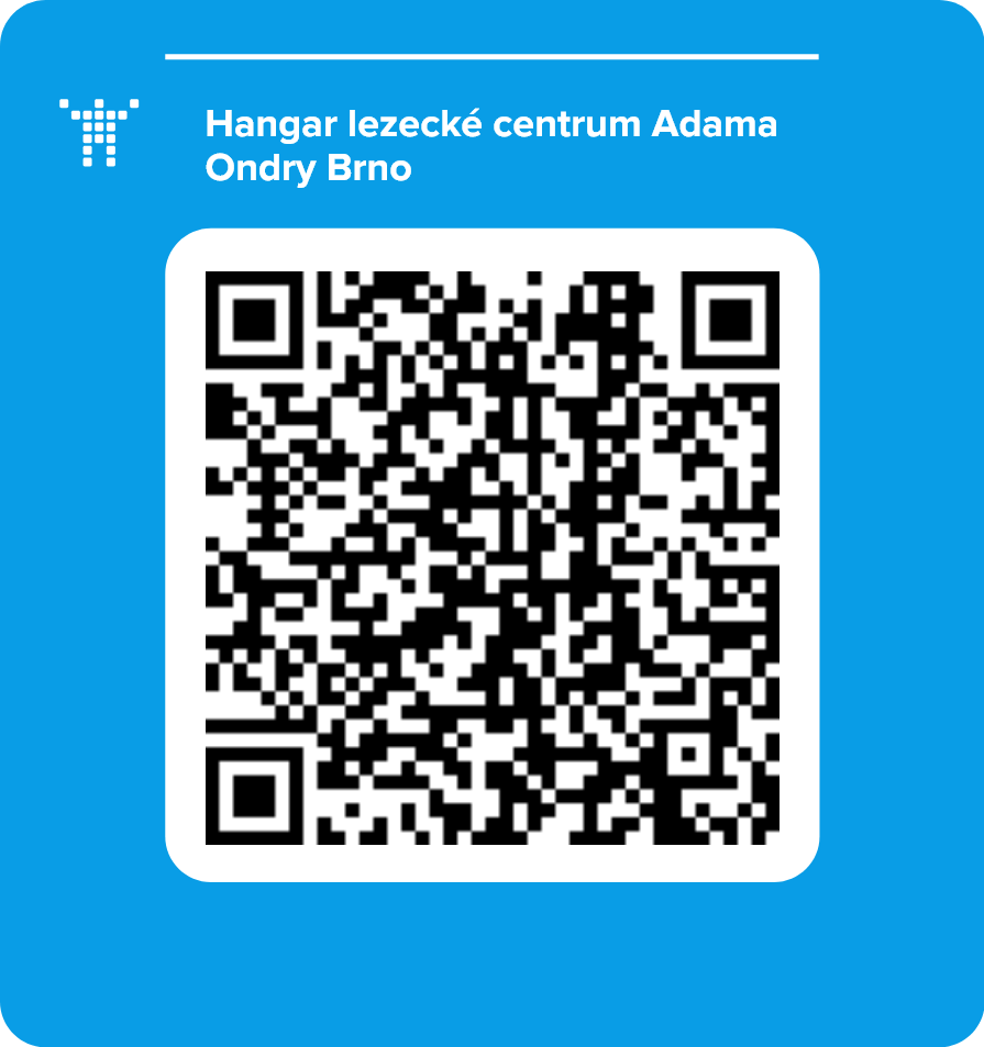 Hangar lezecké centrum Adama Ondry Brno