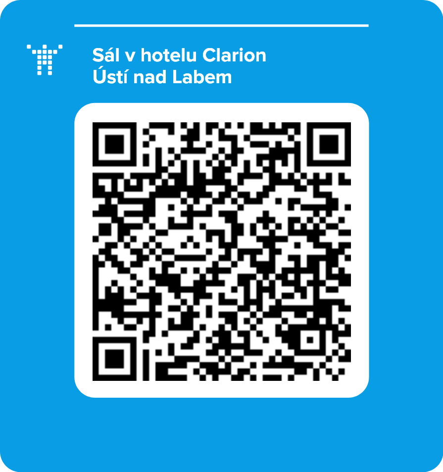 Sál v hotelu Clarion Ústí nad Labem