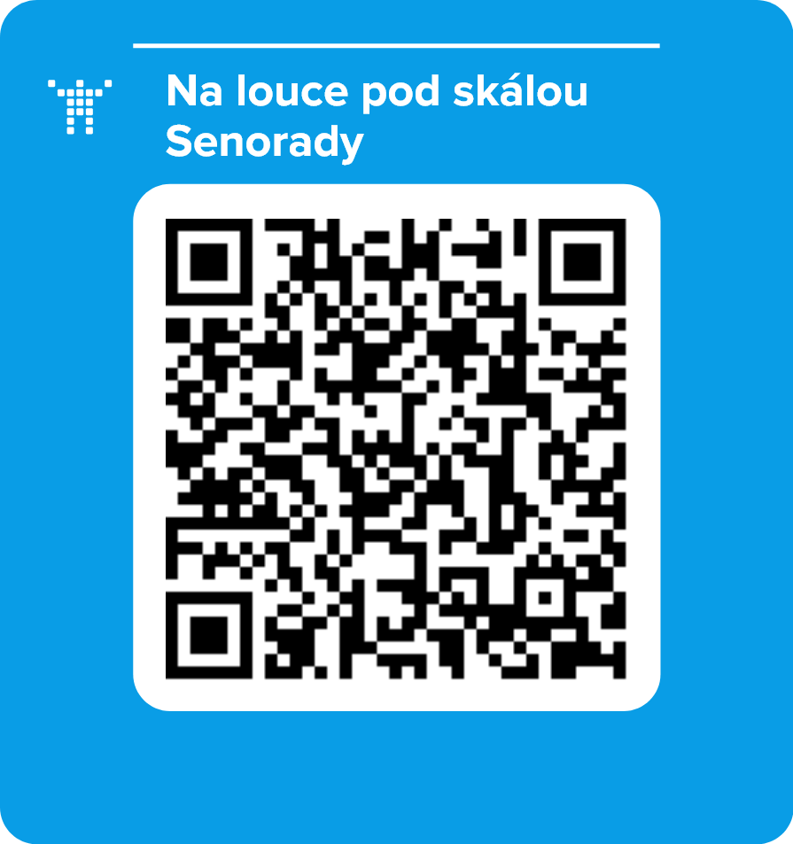 Na louce pod skálou Senorady