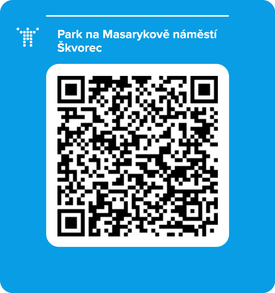 Park na Masarykově náměstí Škvorec