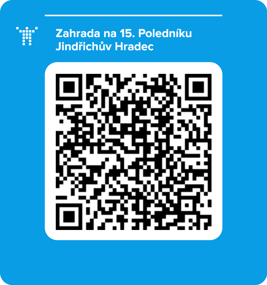 Zahrada na 15. Poledníku Jindřichův Hradec