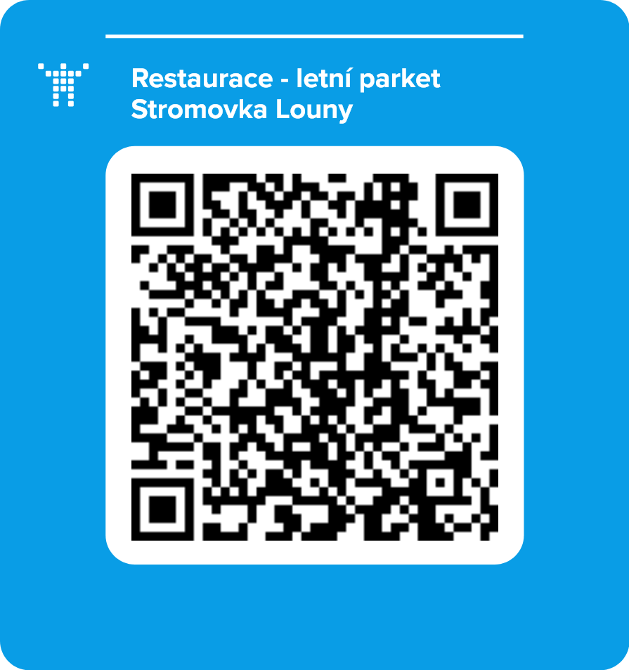 Restaurace - letní parket Stromovka Louny