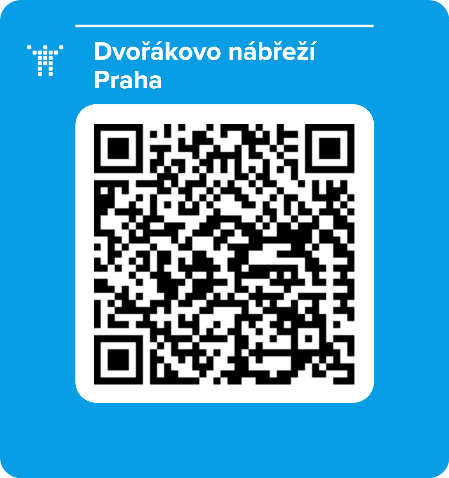 Dvořákovo nábřeží Praha