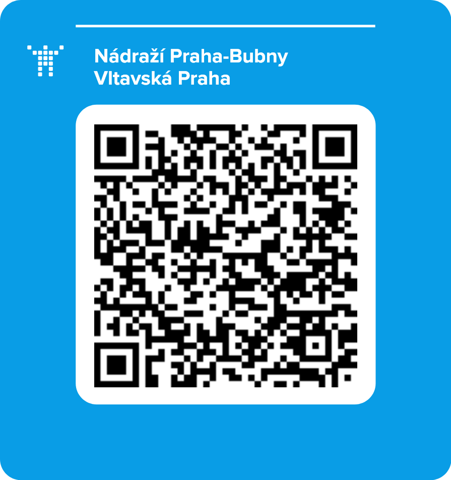 Nádraží Praha-Bubny Vltavská Praha