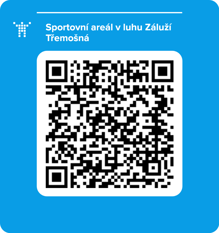 Sportovní areál v luhu Záluží Třemošná