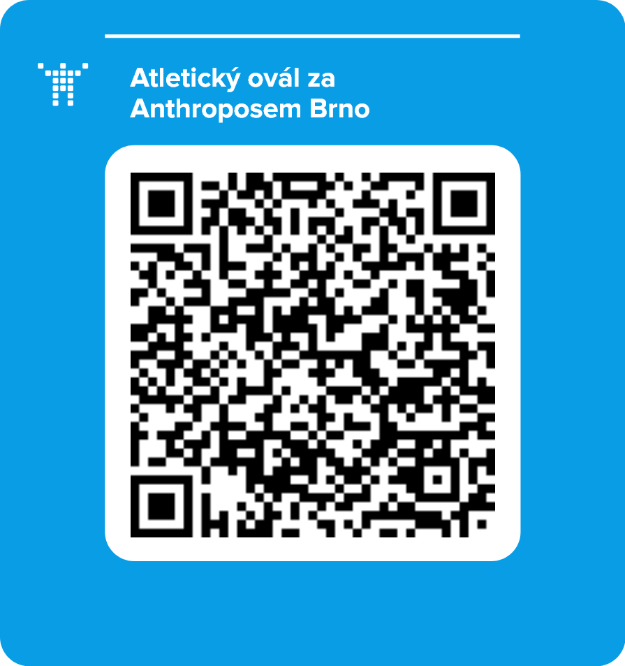 Atletický ovál za Anthroposem Brno