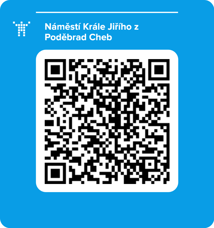 Náměstí Krále Jiřího z Poděbrad Cheb