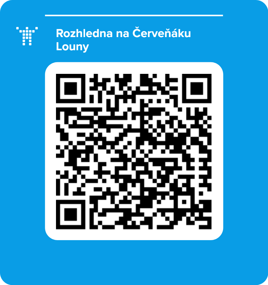 Rozhledna na Červeňáku Louny