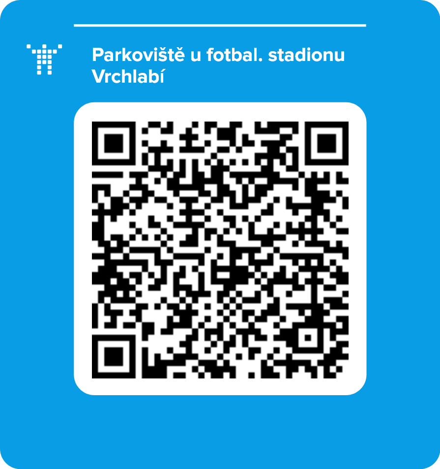 Parkoviště u fotbal. stadionu Vrchlabí