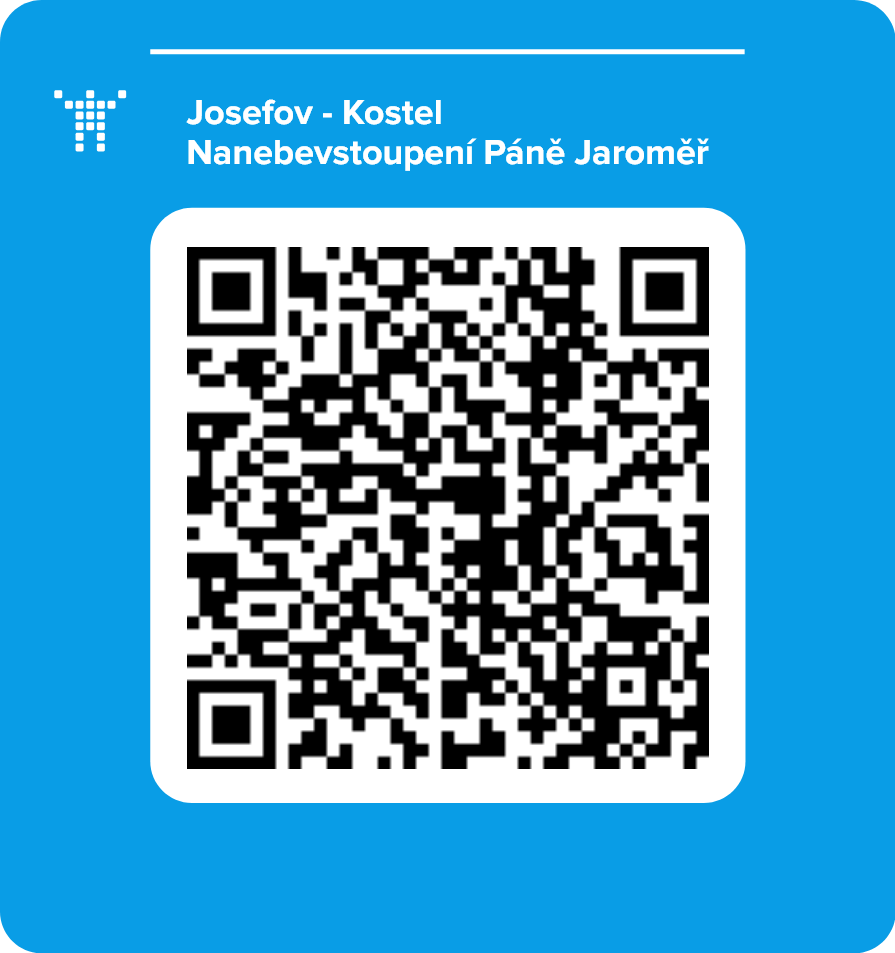 Josefov - Kostel Nanebevstoupení Páně Jaroměř