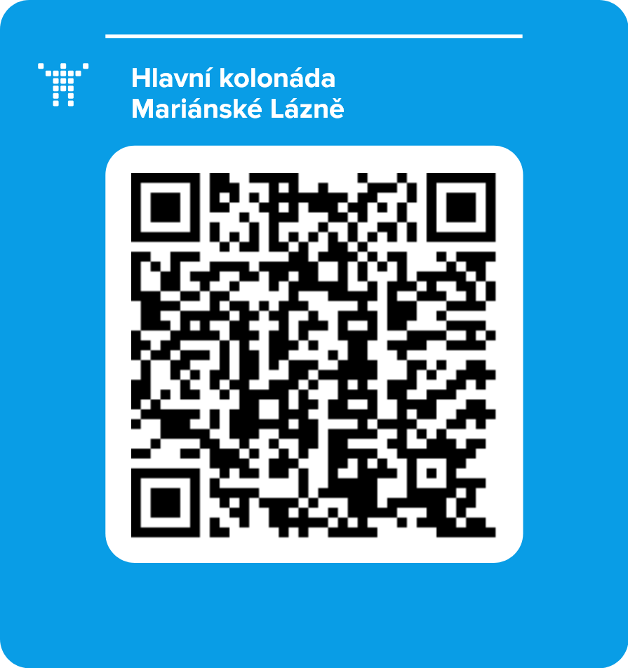Hlavní kolonáda Mariánské Lázně