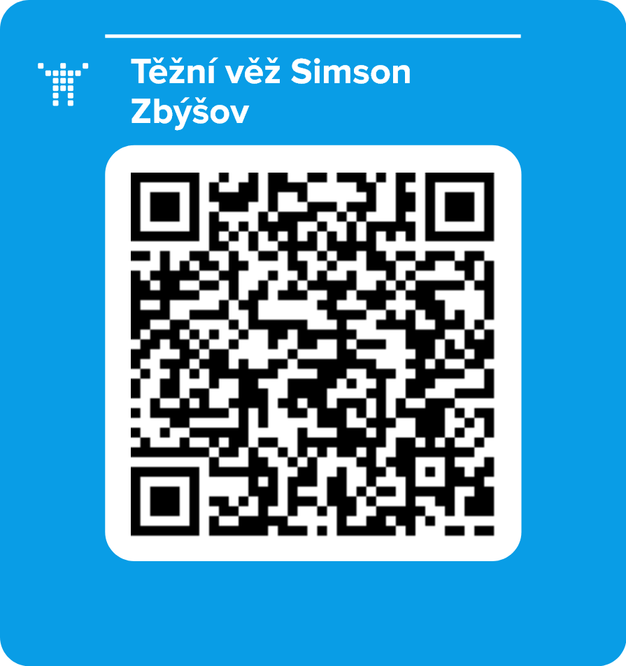 Těžní věž Simson Zbýšov