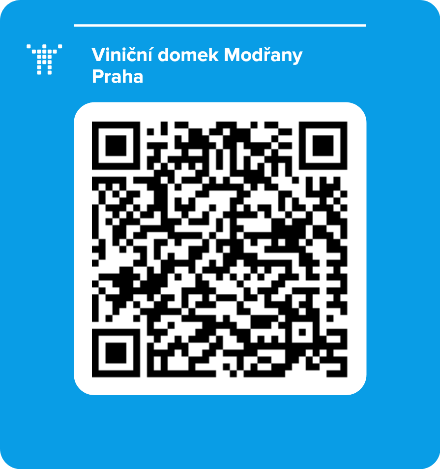 Viniční domek Modřany Praha