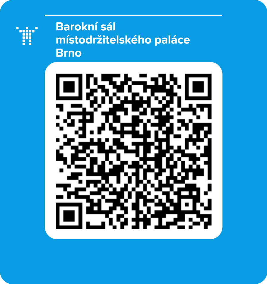 Barokní sál místodržitelského paláce Brno