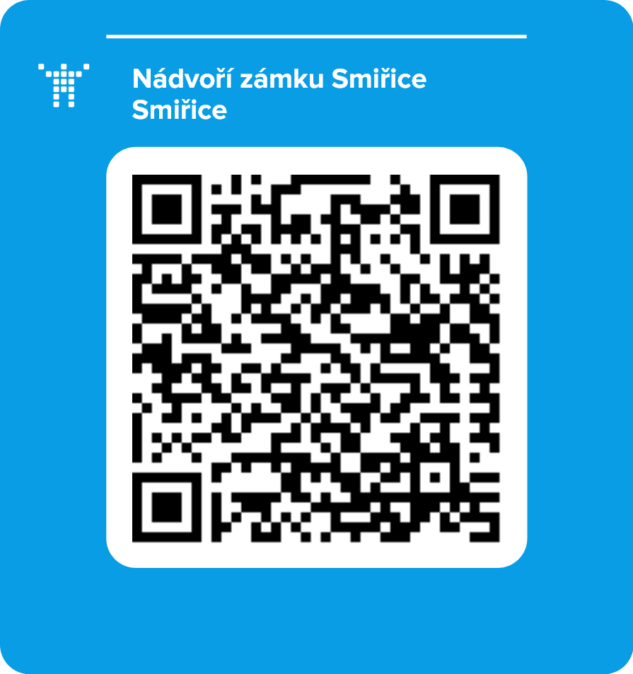 Nádvoří zámku Smiřice Smiřice