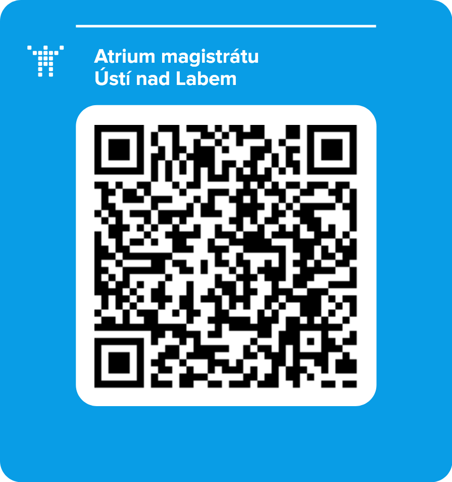 Atrium magistrátu Ústí nad Labem