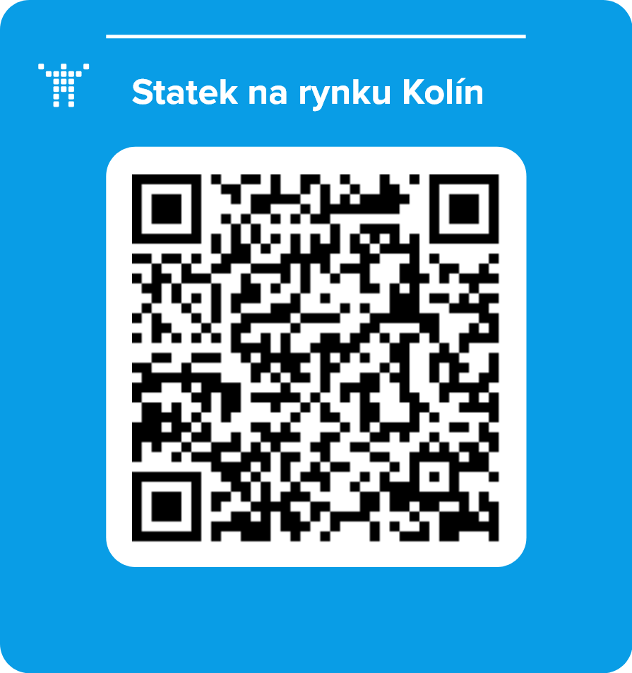 Statek na rynku Kolín