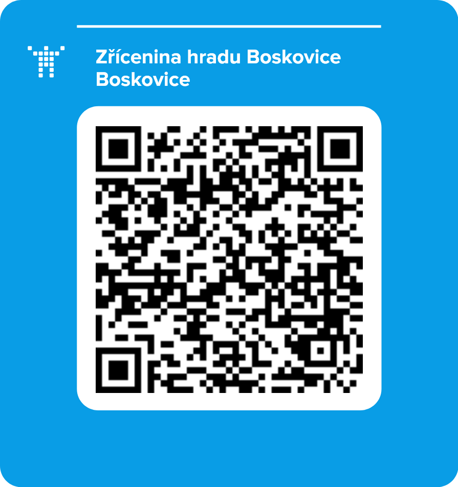 Zřícenina hradu Boskovice Boskovice