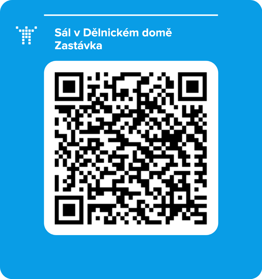 Sál v Dělnickém domě Zastávka