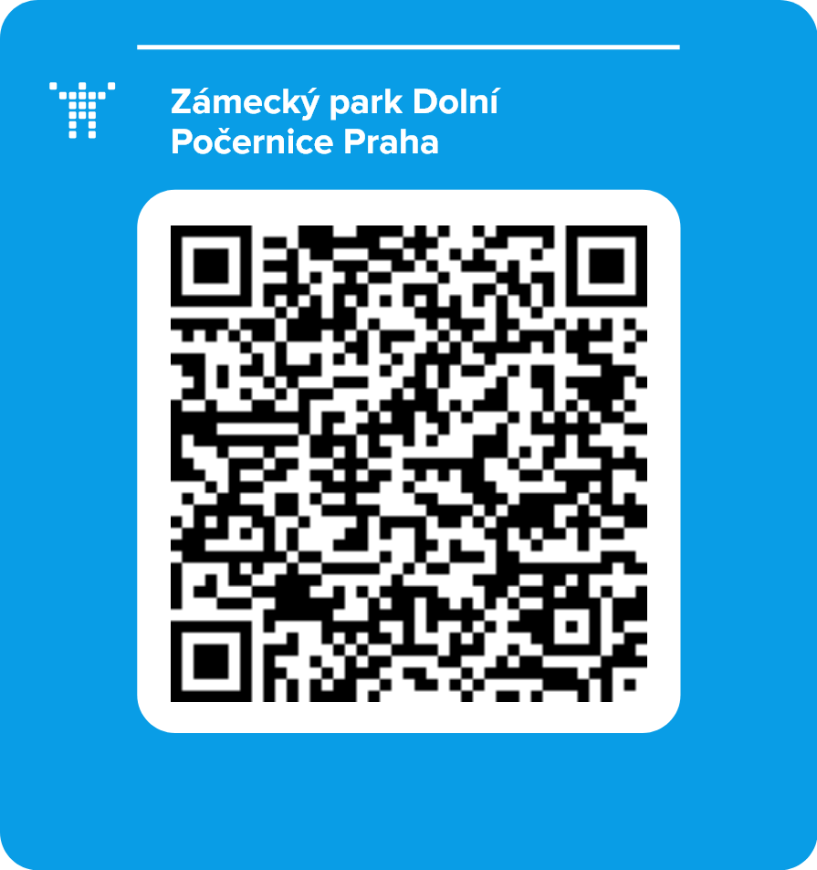 Zámecký park Dolní Počernice Praha