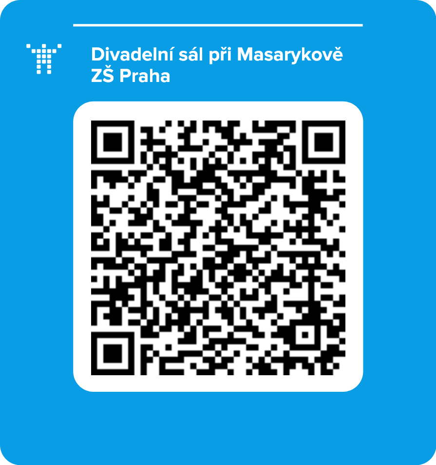 Divadelní sál při Masarykově ZŠ Praha