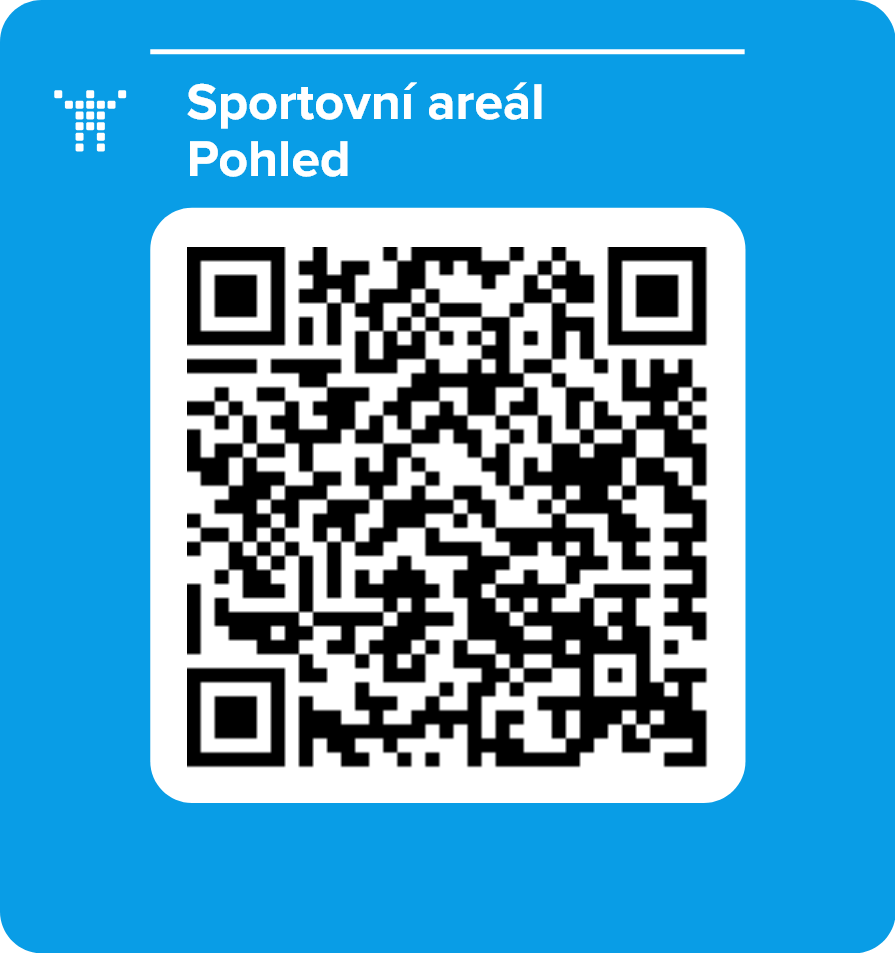Sportovní areál Pohled