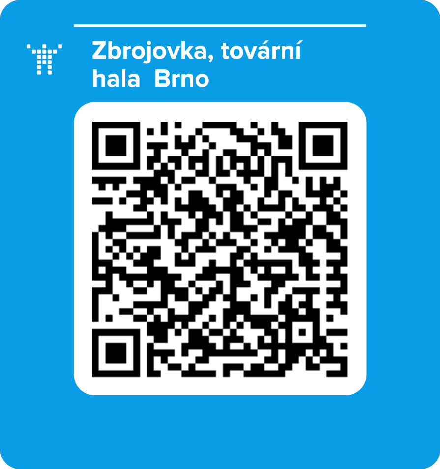 Zbrojovka, tovární hala  Brno