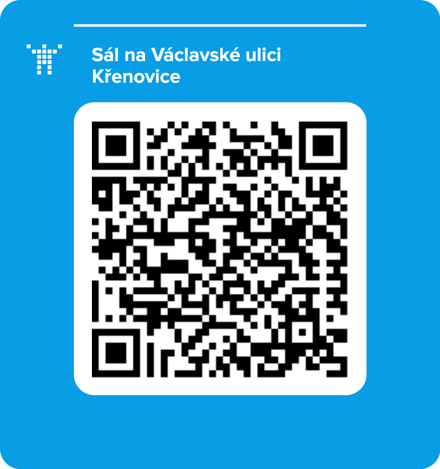 Sál na Václavské ulici Křenovice