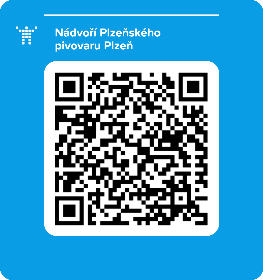 Nádvoří Plzeňského pivovaru Plzeň