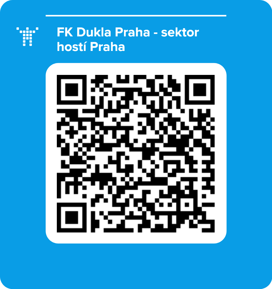 FK Dukla Praha - sektor hostí Praha