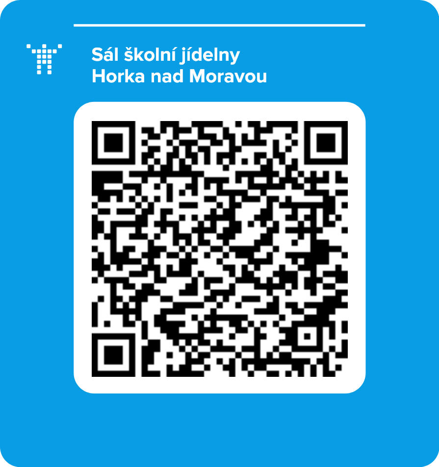Sál školní jídelny Horka nad Moravou