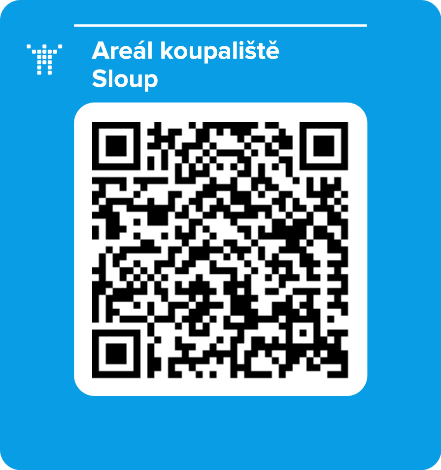 Areál koupaliště Sloup