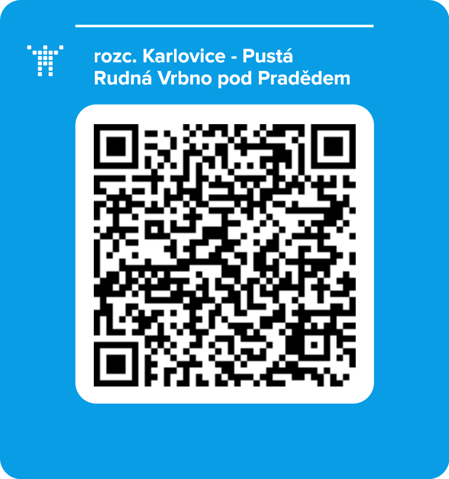 rozc. Karlovice - Pustá Rudná Vrbno pod Pradědem