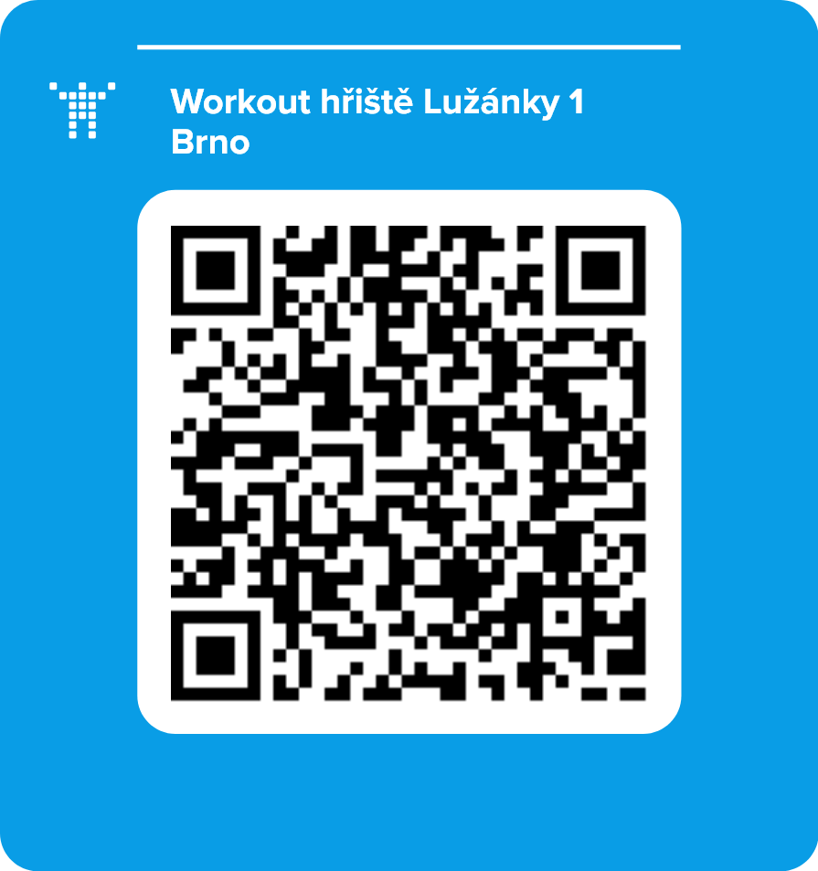 Workout hřiště Lužánky 1 Brno